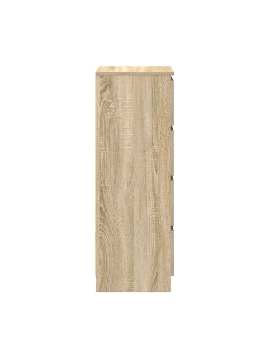 Συρταριέρα Γραφείου Ξύλινη Καφέ 37.5x35x99cm