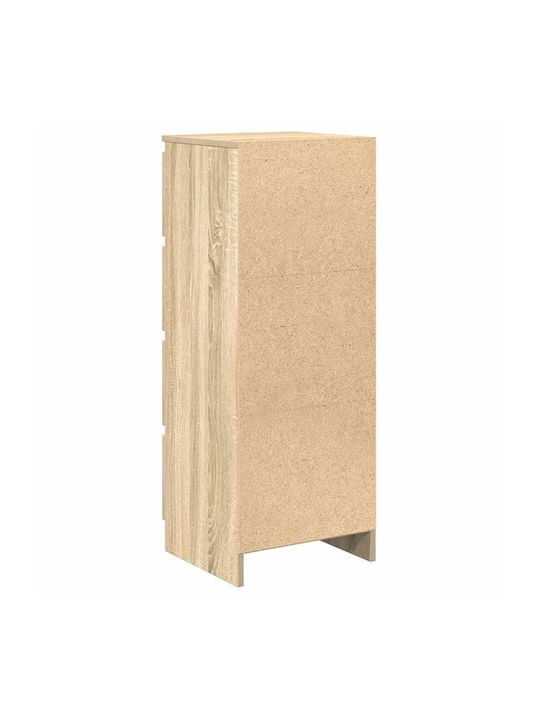 Συρταριέρα Γραφείου Ξύλινη Καφέ 37.5x35x99cm