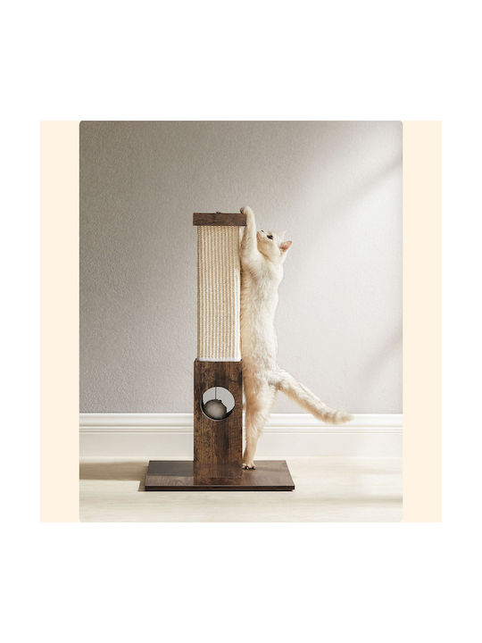 Songmics Котешко драскало Полюси Бежов 38x38см.