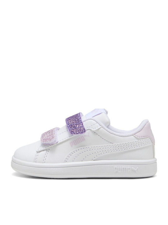 Smash 3.0 L Παιδικά Sneakers με Σκρατς Λευκά
