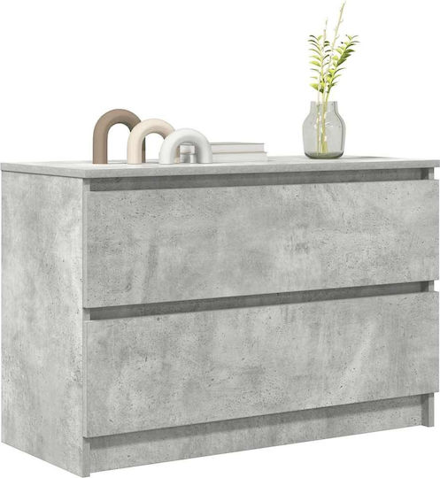 TV Stand Gray M80xD35xH54cm