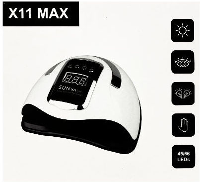 Beauty Salon Φουρνάκι Νυχιών LED 280W Λευκό