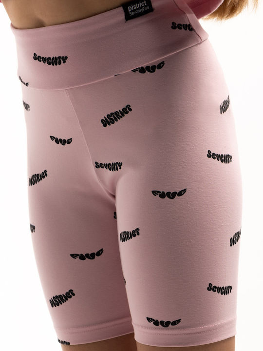 Kids Legging Cycling Short Lilac