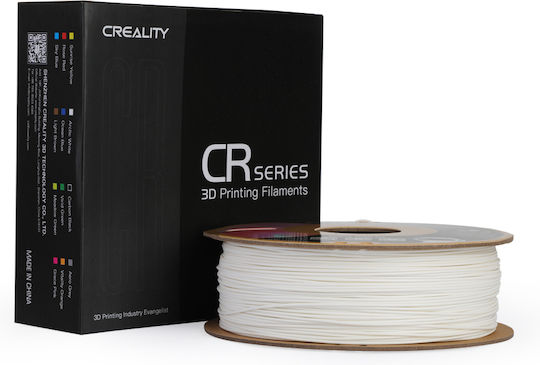 Creality3D PLA 3D Drucker Filament 1,75mm Gips Weiß 1kg 1 Stück (Spule)