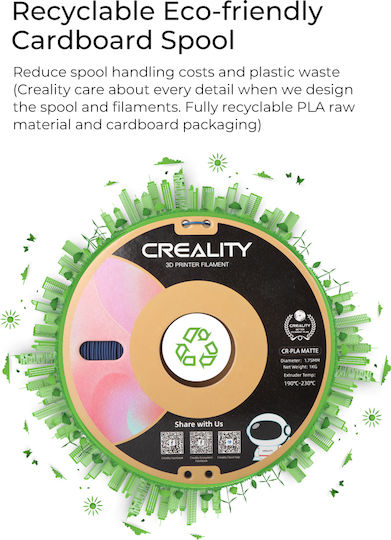 Creality3D PLA 3D Printer Filament 1.75mm Matte Avocado Green 1kg