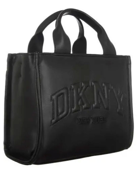 DKNY Дамска Чанта Tote За Ръка Черно