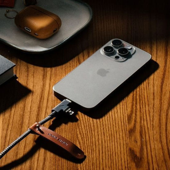 Native Union Belt Duo Pro USB-C to USB-C & Lightning Cable 240W 2.4m Cosmos Nu-belt-proccl-cos-n
