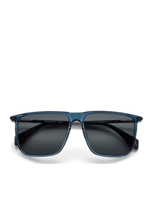 Etnia Barcelona Sunglasses Blue with Mixed Frame & Gray Lens