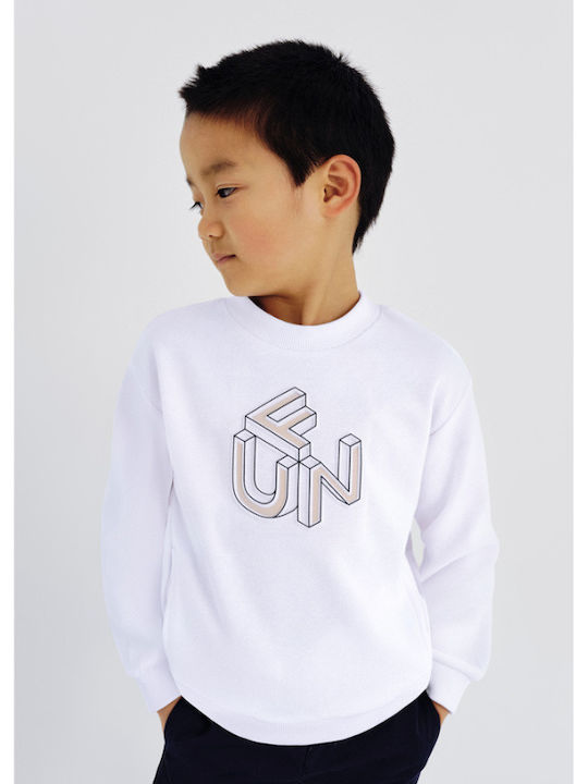 Детски Суичър white