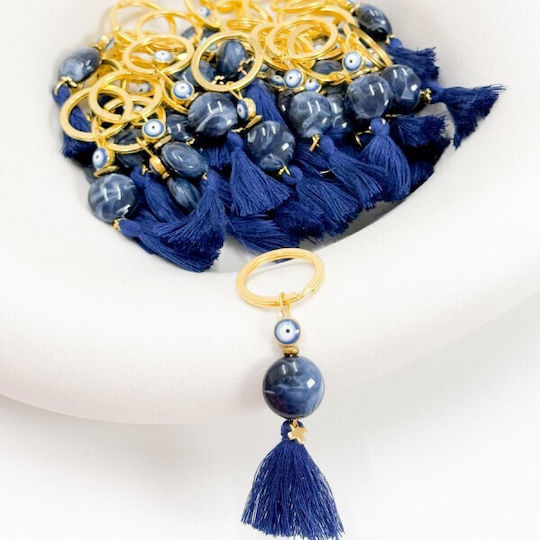Celfie & CO Christening Charm Keychain Blue 50 Pieces