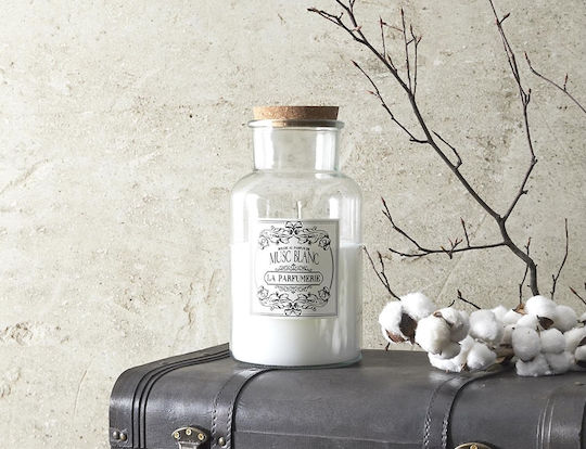 Ароматна свещ Apothecary Home Deco Factory Време на горене 110 часа Аромат Musc Blanc Размери 14x25.5см Bo0141 Ароматна свещ Apothecary Home Deco Factory Време на горене 110 часа Аромат Musc Blanc Размери 14x25.5см Bo0141