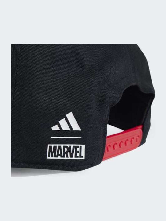 adidas Παιδικό Καπέλο Jockey Μαύρο
