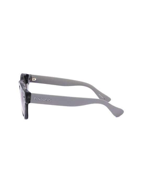 Havaianas Trancoso M Unisex Sunglasses with Gray Plastic Frame and Gray Lens Trancoso/M YB7/T4