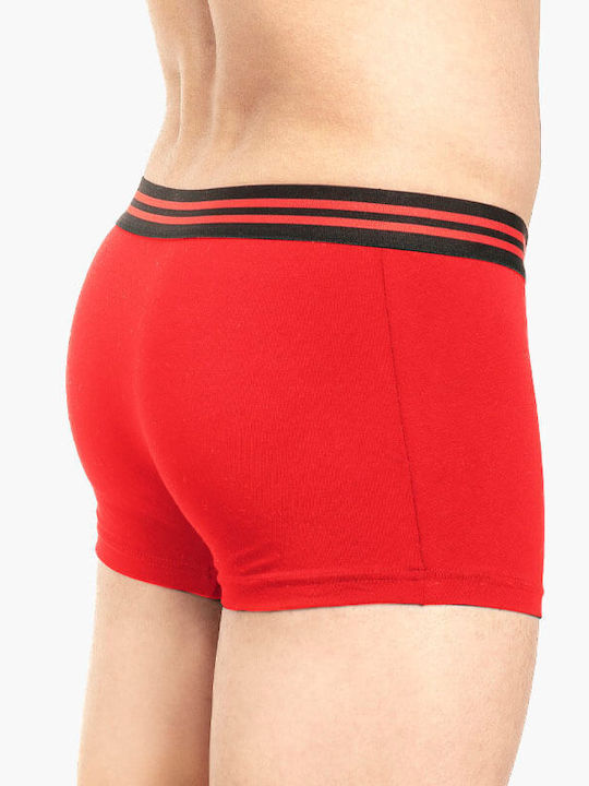 A.A UNDERWEAR Men's Boxer Red