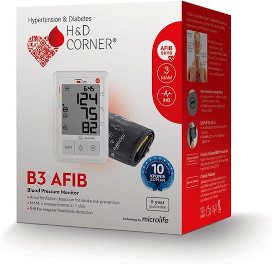 Microlife BP B3 Afib magazin online Tensiometru De braț cu detectare Aritmie