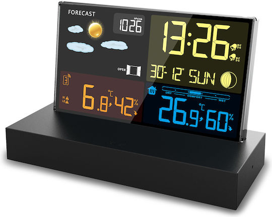 Berdsen BD-912 Wireless Stație meteorologică Digital De masă Negru