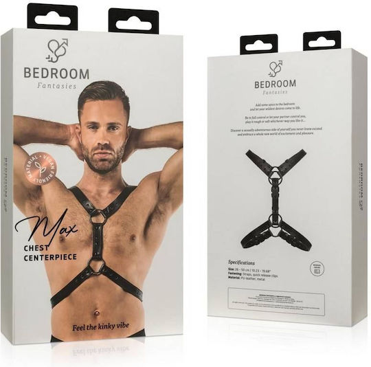 Bedroom Fantasies Ανδρικό Harness Μαύρο
