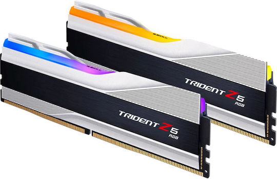 メモリー Trident Z5  DDR5 64GB 6400Mhz G.Skill Trident Z5 RGB 64GB DDR5 RAM cu 2 module (2x32GB) și