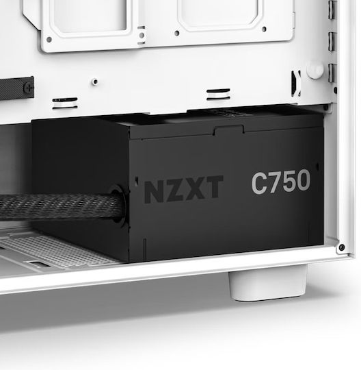 NZXT C750 750W Μαύρο Τροφοδοτικό Υπολογιστή Full Wired 80 Plus Bronze