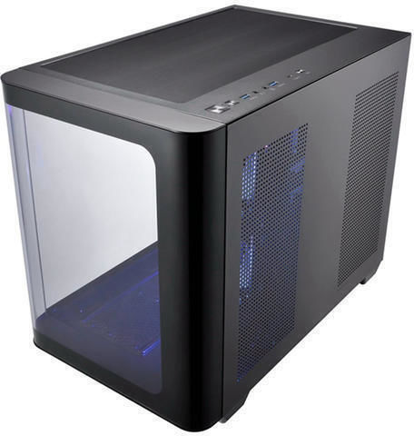 FSP/Fortron S380 Gaming Midi Tower Κουτί Υπολογιστή με Πλαϊνό Παράθυρο και RGB Φωτισμό Μαύρο
