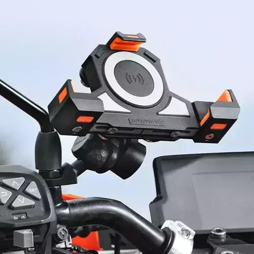 Motowolf Mdl2828 Βάση Κινητού Μοτοσυκλέτας με Ρυθμιζόμενο Βραχίονα για το Τιμόνι
