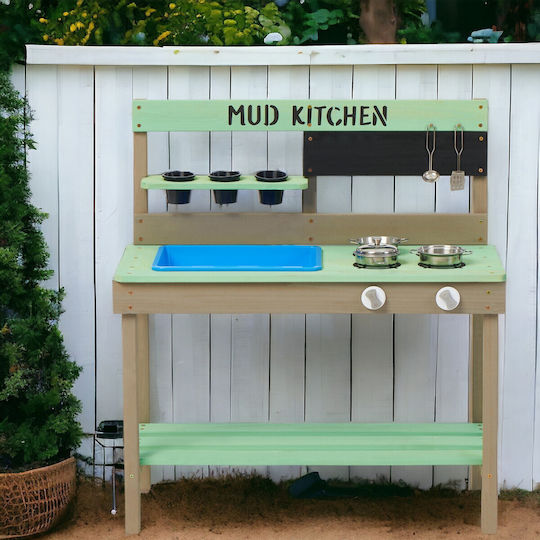 Kinderküche aus Holz für 3+ Jahre 88 cm