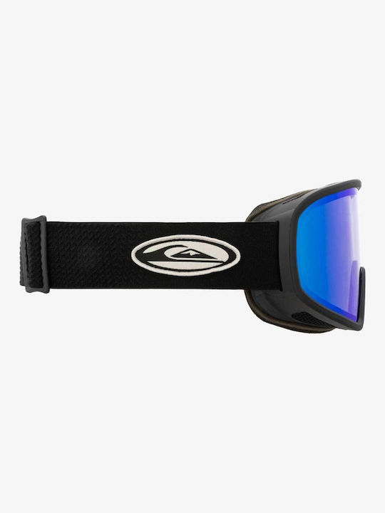 Quiksilver Ski & Snowboard Goggles Adults Black with Photochromic Lens in Black Color