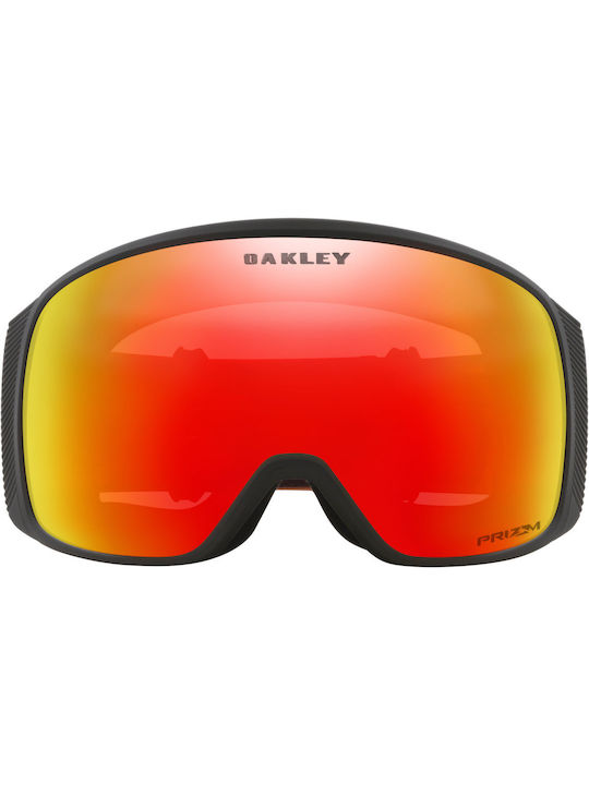 Oakley Flight Tracker L Μάσκα Σκι & Snowboard Ενηλίκων Πορτοκαλί με Φακό σε Πορτοκαλί Χρώμα