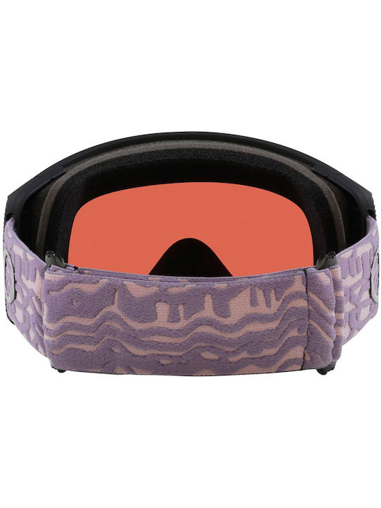 Oakley Flight Tracker M Μάσκα Σκι & Snowboard Ενηλίκων Μωβ με Φακό Polarized σε Μωβ Χρώμα