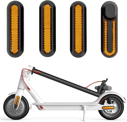 Ersatz-Seitenradabdeckungen Schwarz für Xiaomi M365 1s Pro 2 Scooter