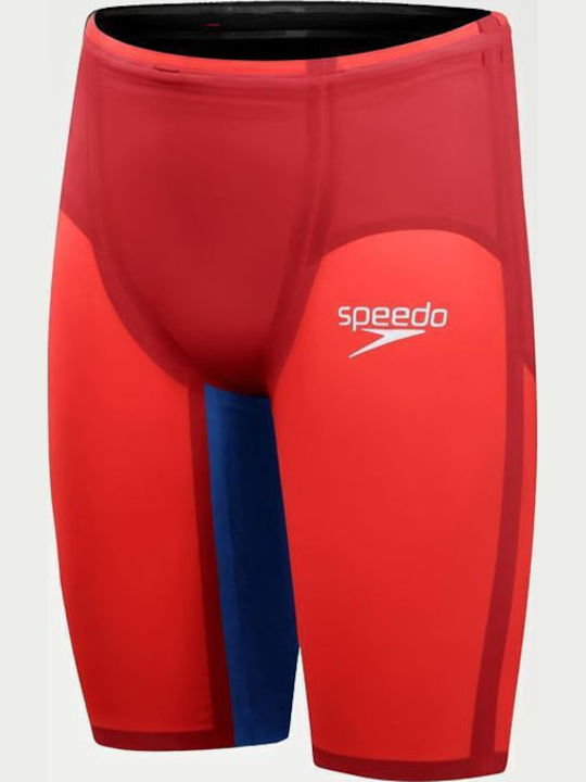 Speedo Lzr Pure Valor 2.0 15862H673 Мъжки Състезателен Заглушител Бански за плуване Червен