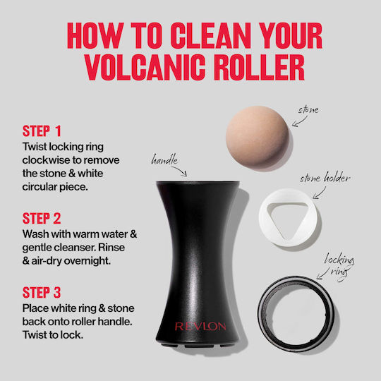 Revlon Revlon Volcanic Stone Ölkontrollroller Ölabsorbierende Rolle