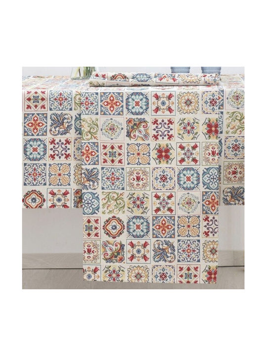 Dimeco Platzdeckchen Stoff Mehrfarbig 35x50cm 1Stück
