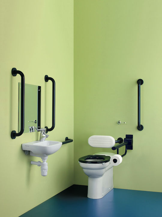 Ideal Standard Λαβή Μπάνιου Inox ΑΜΕΑ 80cm Λευκή