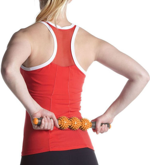 Gaiam Body Masazer Movable Muscles Ролкова пръчка Оранжев