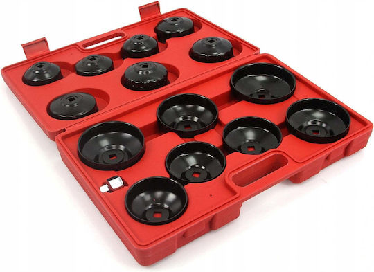 14 Pieces Oil Filter Wrench Set
