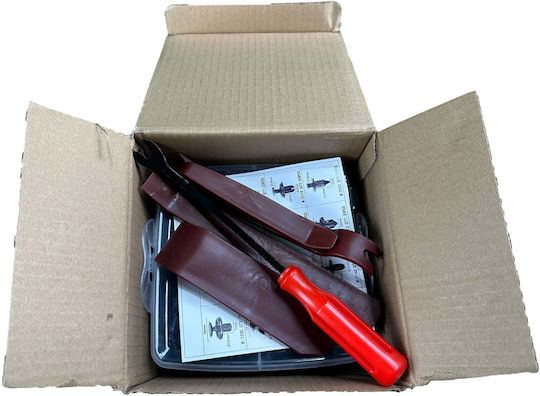 Set Remote Upholstery Clips Universal Clips 620 Pieces Gebo Tools