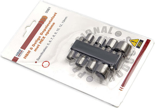 Tapered Drill Chuck Set 5-13mm Hbm