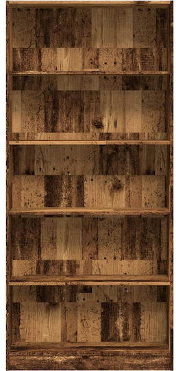 Βιβλιοθήκη Καφέ 80x24x176εκ.