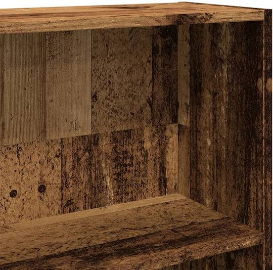 Βιβλιοθήκη Καφέ 80x24x176εκ.