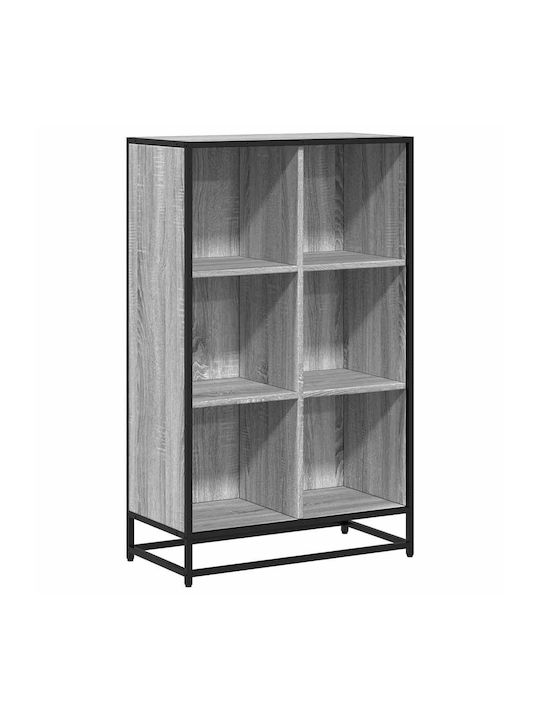 Bookcase Grey Sonoma 65.5x33x107.5cm