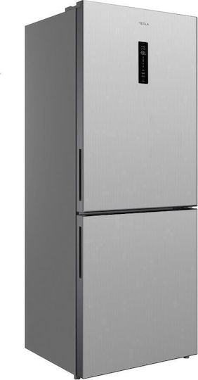Tesla Ψυγειοκαταψύκτης 417lt Total NoFrost Υ185xΠ67xΒ70.3εκ. Inox RC4200FTXE