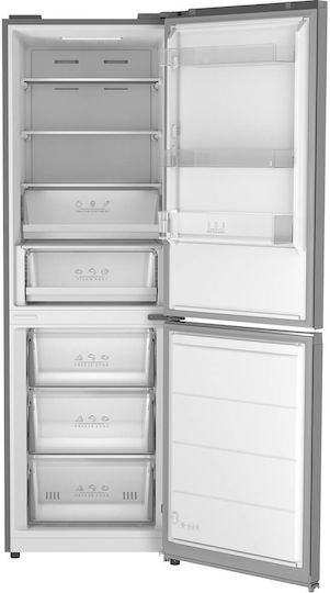 Teka Combină frigorifică 338lt Total NoFrost Î185xL59.5xA70cm. Inox RBF 74650 SS