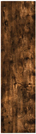 Bücherschrank Rauchige Eiche 80x30x114cm