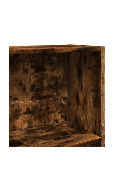Βιβλιοθήκη Καπνιστή Δρυς 80x30x114εκ.