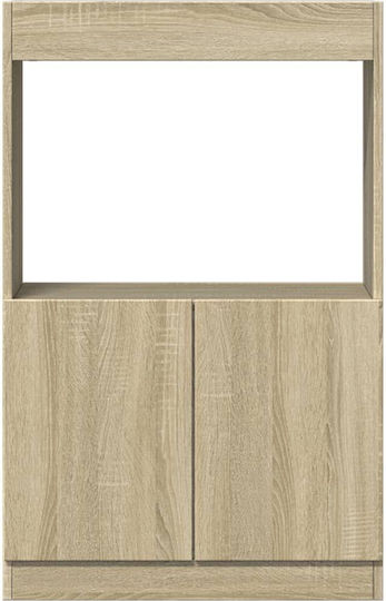 Ντουλάπι Σαλονιού από Μοριοσανίδα Sonoma Δρυς 63x33x100cm
