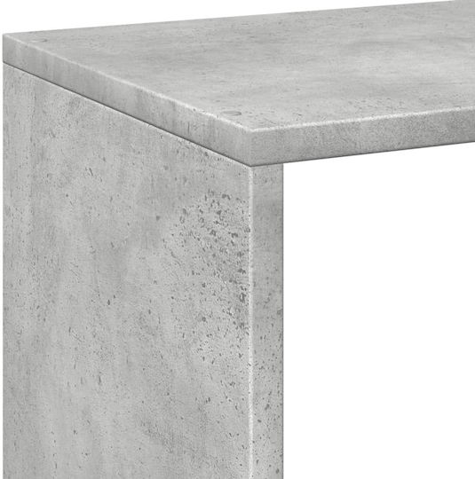Bibliothek Grau 69.5x29x69.5cm
