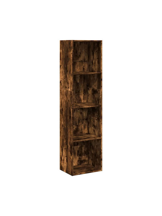 Bibliotecă Stejar Fumuriu 40x30x152 cm