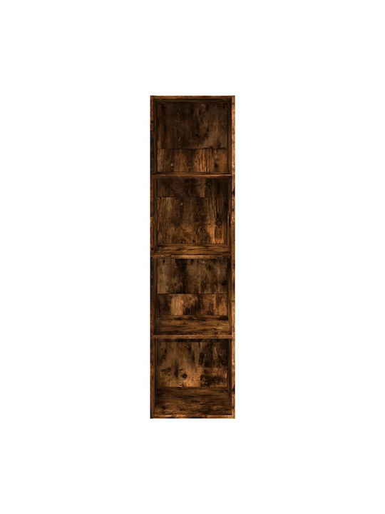 Bibliotecă Stejar Fumuriu 40x30x152 cm