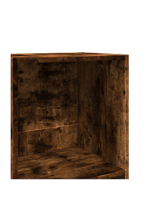 Bibliotecă Stejar Fumuriu 40x30x152 cm
